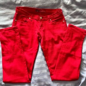 U-51 Red Denim Jeans